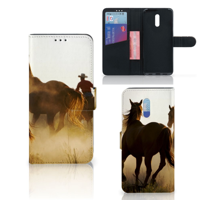 OPPO Reno Telefoonhoesje met Pasjes Design Cowboy
