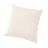 Jacquard-kussenovertrek van bio-katoen, natuurwit Maat: 50 x 50 cm