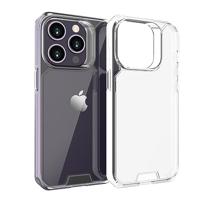 Muvit for Change beschermhoes, schokbestendig, 2 m, transparant, compatibel met Apple iPhone 14 Pro