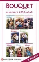 Bouquet e-bundel nummers 4053 - 4060 - Michelle Smart, Kim Lawrence, Natalie Anderson, Pippa Roscoe, Lynne Graham, Bella Frances, Cathy Williams, Maya Blake - ebook - thumbnail