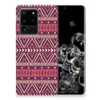 Samsung Galaxy S20 Ultra TPU bumper Aztec Paars - thumbnail