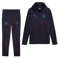 PUMA Manchester City Casuals Trainingspak Full-Zip 2024-2025 Donkerblauw Blauw - thumbnail