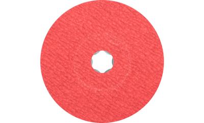 PFERD 64193112 Combiclick keramische korrel fiberschijf Ø 125 mm Co-Cool 120 voor roestvrij staal Diameter 125 mm