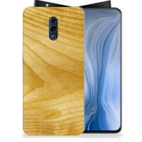 OPPO Reno Bumper Hoesje Licht Hout