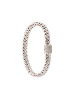 John Hardy bracelet Classic Chain 7.5 mm pavé de diamants - Argent - thumbnail