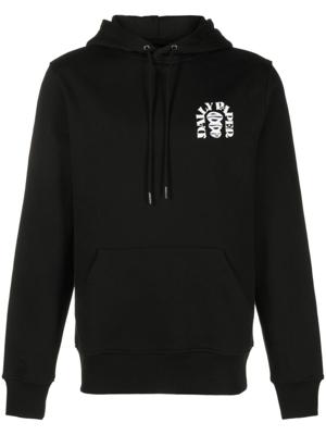 Daily Paper Hoodie met logoprint - Zwart