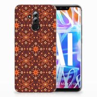 Huawei Mate 20 Lite TPU bumper Batik Brown - thumbnail