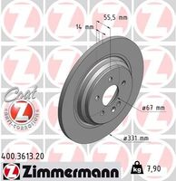 Remschijf Coat Z 400361320