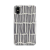 Moroccan stripes: iPhone Xs Volledig Geprint Hoesje