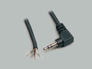 BKL Electronic 1101054 Jackplug 3,5 mm - Stereo Aantal polen: 3 Inhoud: 1 stuk(s)