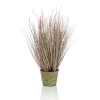 Kunstplant Pennisetum in pot 58 cm