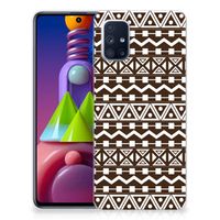 Samsung Galaxy M51 TPU bumper Aztec Brown - thumbnail