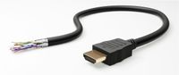 HL HL0410840 HDMI kabel 2 m HDMI Type A (Standaard) Zwart - thumbnail