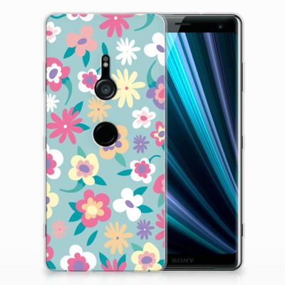 Sony Xperia XZ3 TPU Case Flower Power