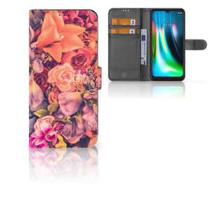 Motorola Moto G9 Play | E7 Plus Hoesje Bosje Bloemen