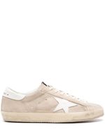 Golden Goose baskets Super Star en daim - Tons neutres