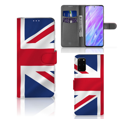 Samsung Galaxy S20 Plus Bookstyle Case Groot-Brittannië Samsung Galaxy S20 Plus Bookstyle Case Groot-Brittannië