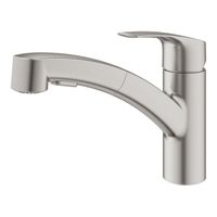 GROHE Eurosmart Keukenkraan - supersteel geborsteld 30305DC1 - thumbnail