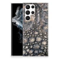 Samsung Galaxy S22 Ultra TPU Hoesje Krokodillenprint - thumbnail