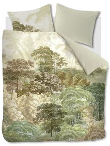 Beddinghouse Dekbedovertrek Arcadia Green-2-persoons (200 x 200/220 cm)