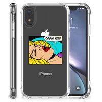 Apple iPhone Xr Anti Shock Bumper Case Popart Oh Yes