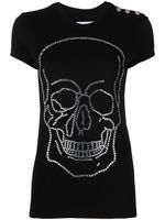 Philipp Plein t-shirt à ornements en cristal - Noir