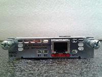 Cisco 1-poorts ISDN BRI U-interfacekaart met hoge snelheid WAN-interface