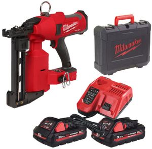 Milwaukee M18FFUS-302C | Accu Hekwerk Niemachine | 3 x 3,0 Ah accu + oplader | In koffer - 4933479832 4933479832