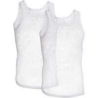 Resteröds 2 stuks Organic Cotton Net Singlet * Actie *