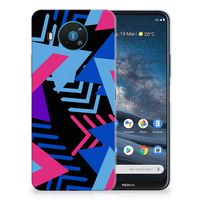 Nokia 8.3 TPU Hoesje Funky Triangle - thumbnail