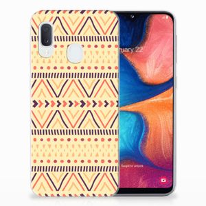 Samsung Galaxy A20e TPU bumper Aztec Yellow