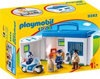 Playmobil 9382 1 2 3 Mijn Politiebureau, Meerkleurig, Een maat