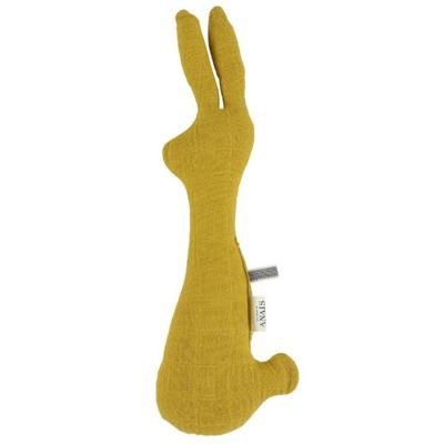 Trixie rammelaar konijn Bliss Mustard 26 x 9 cm katoen geel Trixie rammelaar konijn Bliss Mustard 26 x 9 cm katoen geel