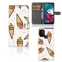 Motorola Moto G10 | G20 | G30 Book Cover Icecream - thumbnail