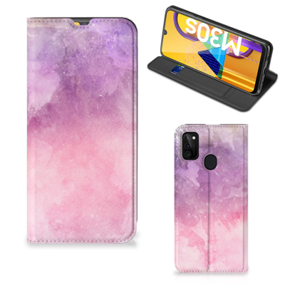 Bookcase Samsung Galaxy M30s | M21 Pink Purple Paint Bookcase Samsung Galaxy M30s | M21 Pink Purple Paint