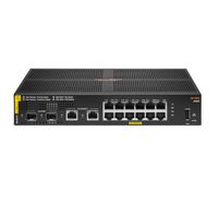 Aruba 6000 12G Class4 PoE 2G/2SFP 139W Managed L3 Gigabit Ethernet (10/100/1000) Power over Ethernet (PoE) 1U - thumbnail