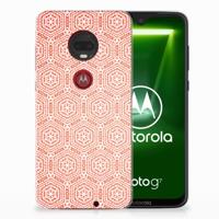 Motorola Moto G7 | G7 Plus TPU bumper Pattern Orange
