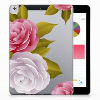 Apple iPad 9.7 2018 | 2017 Siliconen Hoesje Roses - thumbnail