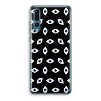 Eyes pattern: Huawei P20 Pro Transparant Hoesje - thumbnail