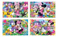 Clementoni Legpuzzel Disney Minnie 4 Puzzels 2x20/2x60 Stukjes