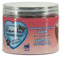 100 GR Renske hond gezonde beloning mini hartjes zalm