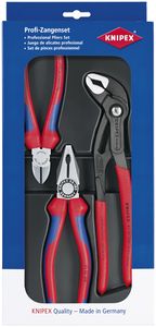 Knipex Tangenset Bestseller 3-delig - 002009V01