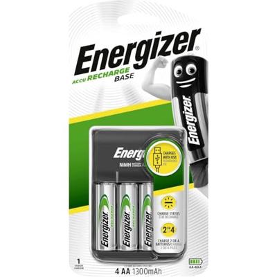 Energizer Batterijlader, oplaadbaar voor AA/AAA batterijen, 1 stuk