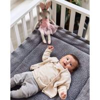 Jollein Boxdeken Teddy 80x100 cm stormgrijs