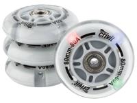 CRIVIT Wielen voor inline skates (LED 80 mm) - thumbnail