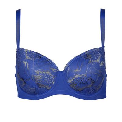 After Eden D-cup & up voorgevormde beugelbh Anna blauw/groen