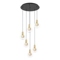 Stars of Light Design hanglamp Terque zwart goud 390279