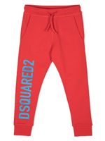 DSQUARED2 KIDS pantalon de jogging à logo imprimé - Rouge