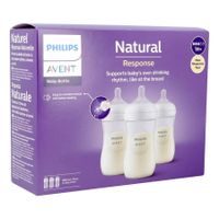 Avent Natural Response 3.0 Zuigfles Trio 3x260ml - thumbnail