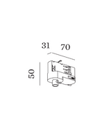 Wever & Ducre - 3-Phase Track Adapter B - thumbnail